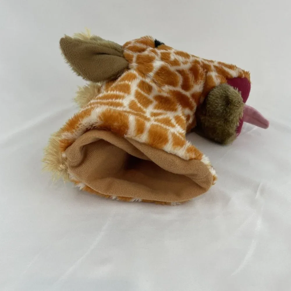 Animal Planet Giraffe Hand Puppet 10" Plush Toy Pretend Play 2008 - Picture 4 of 6